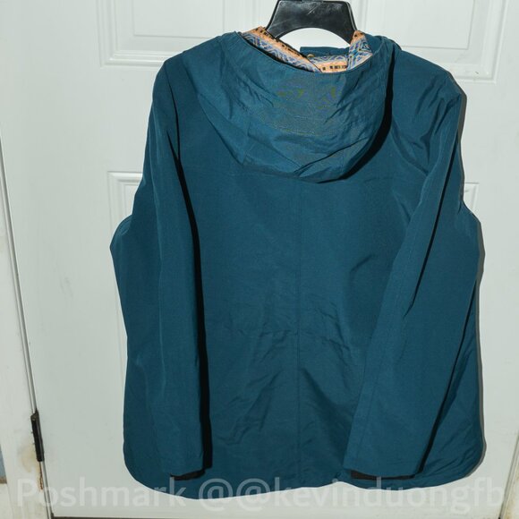 Pendleton Women’s Waterproof Rain Jacket Hooded Wind Resistant Mid-Length Coat - Picture 2 of 5